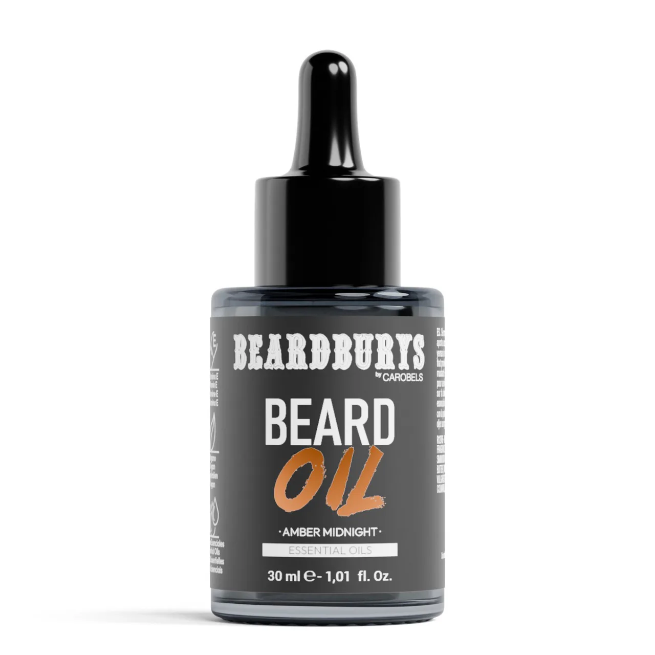 BEARDBURYS Olejek do brody Amber Midnight – 30 ml