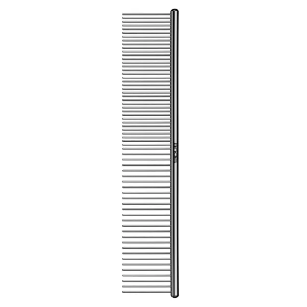 Grzebień metalowy Andis do futra - jednostronny - 18 cm