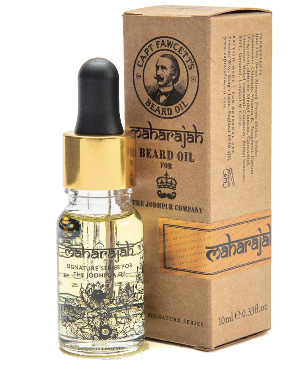 Olej na brodę Cpt. Fawcett Maharajah (10 ml).