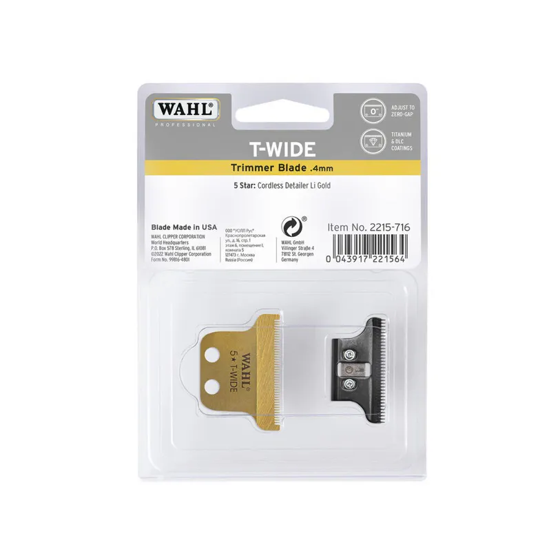 Głowica tnąca WAHL T-Wide Detailer Cordless - Zdjęcie 2