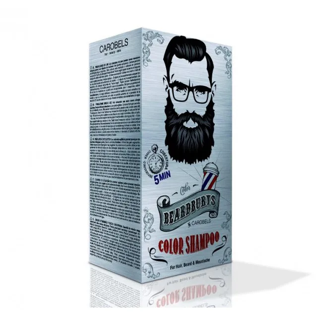 Szampon koloryzujący Beardburys do włosów i brody - czarny - Zdjęcie 3