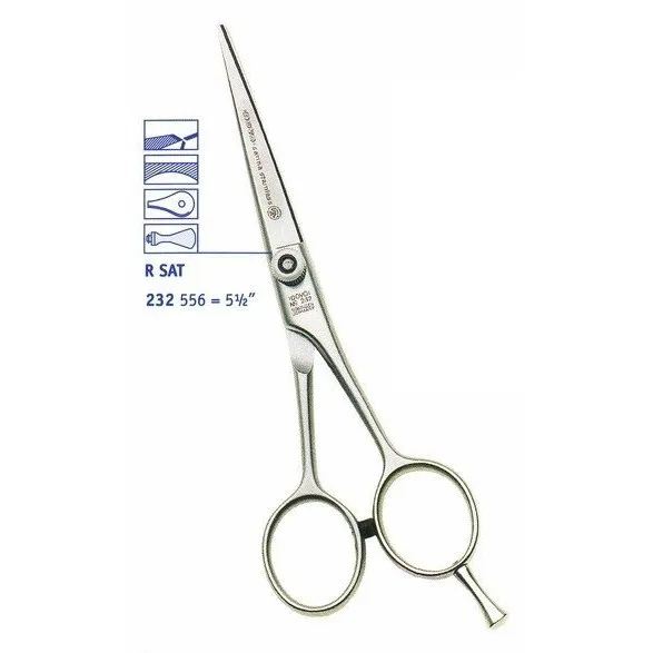 Nożyczki fryzjerskie DOVO 232 556 Satina Stainless - 5,5" - Zdjęcie 1