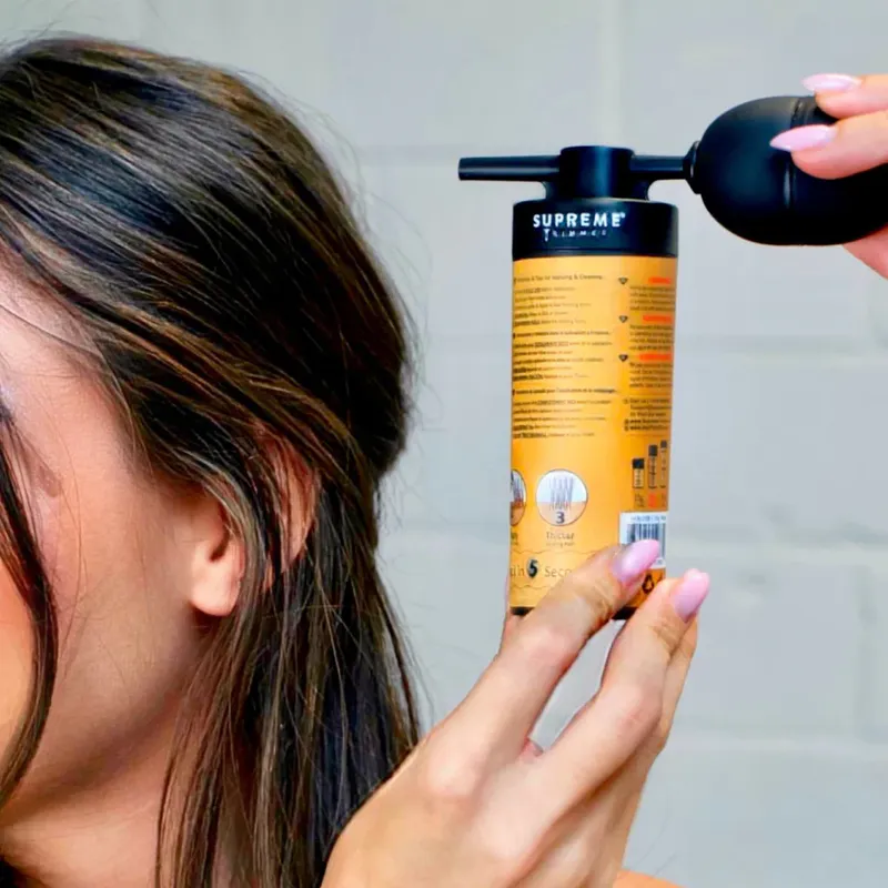Włókna do włosów z aplikatorem STpro Hair Thik do zagęszczania włosów - Zdjęcie 6
