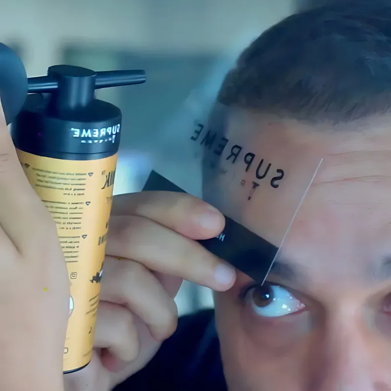 Włókna do włosów z aplikatorem STpro Hair Thik do zagęszczania włosów - Zdjęcie 6