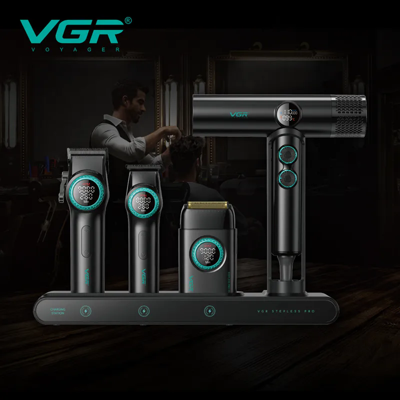 Zestaw do strzyżenia VGR VOYAGER Stepless 4 w 1 - Zdjęcie 2