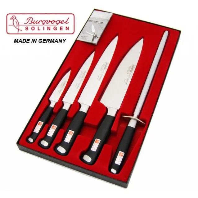 Burgvogel Solingen Master Line zestaw - 5 sztuk - Zdjęcie 1