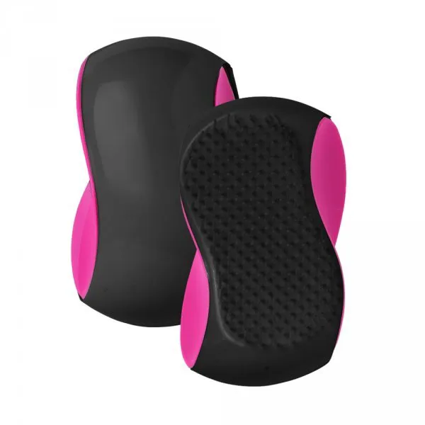 Szczotka do włosów DETANGLER Grip - różowo-czarna 705000 - Zdjęcie 1