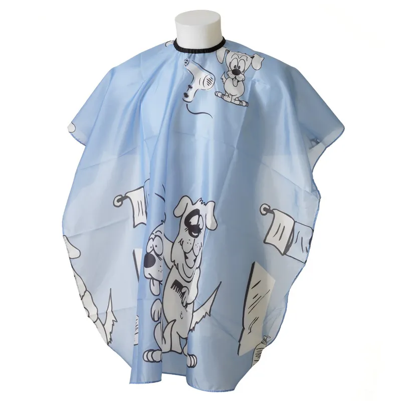 Dziecięcy płaszcz fryzjerski Doggy Blue - Zdjęcie 1