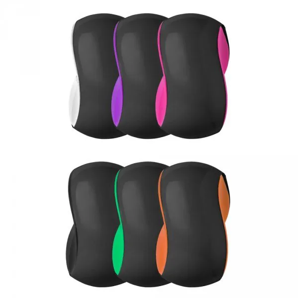 Szczotka do włosów DETANGLER Grip - różowo-czarna 705000 - Zdjęcie 2