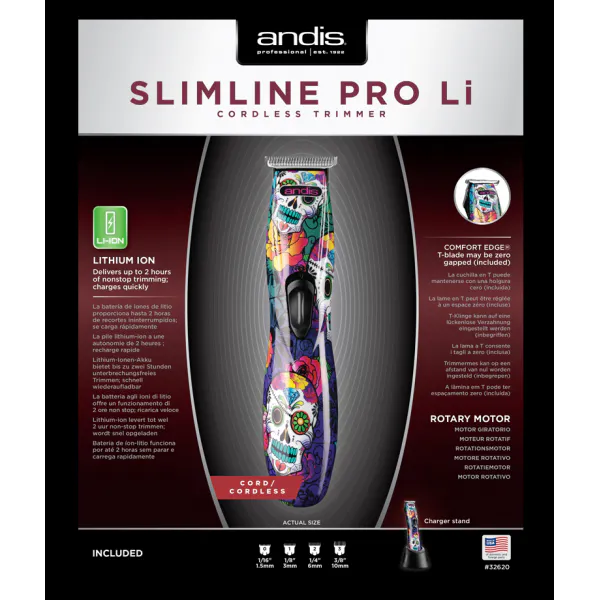 Andis Slimline Pro Li - konstrukcja czaszki - Zdjęcie 4