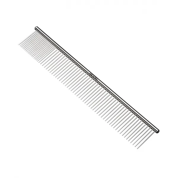Grzebień metalowy Andis do futra - jednostronny - 25 cm - Zdjęcie 2