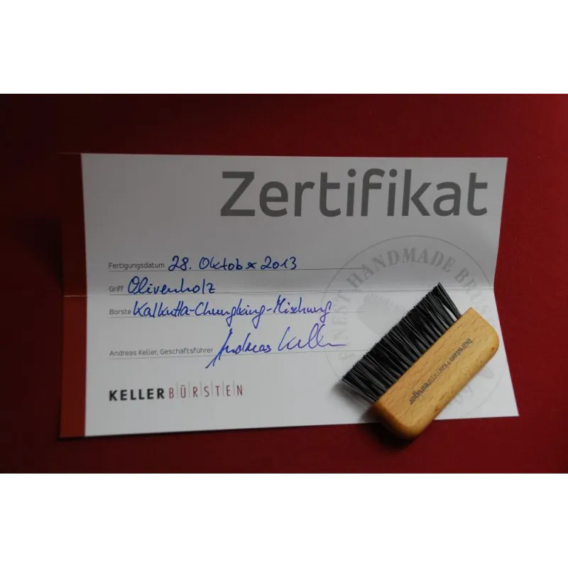 KELLER Exclusive Olive Brush - tradycyjny ręcznie robiony pędzel - Zdjęcie 6