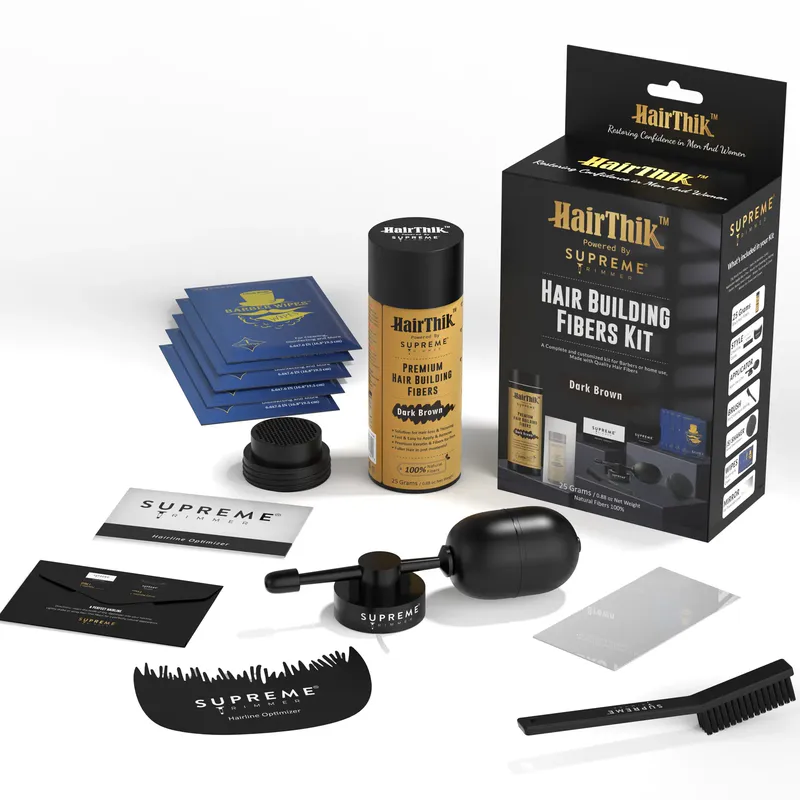 Włókna do włosów z aplikatorem STpro Hair Thik do zagęszczania włosów - Zdjęcie 1