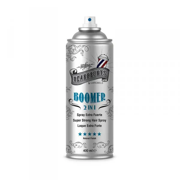 Beardburys Boomer 2w1 utrwalający lakier do włosów 400 ml. - Zdjęcie 1