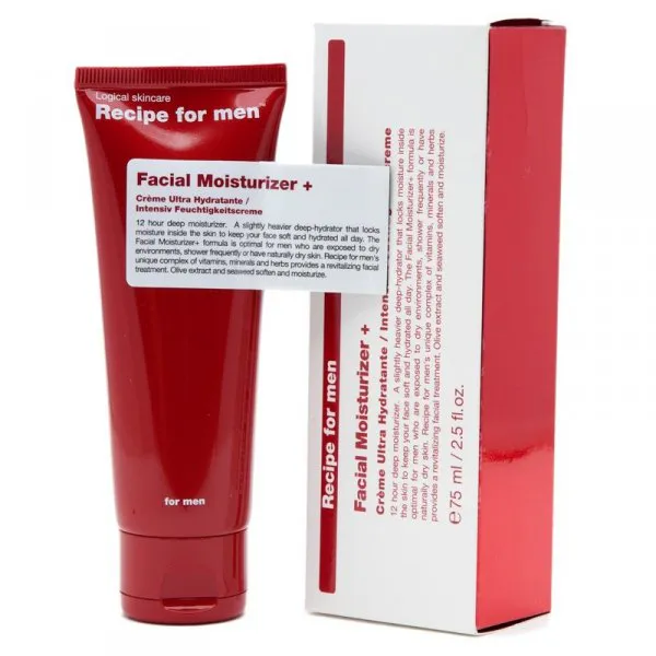Męski krem nawilżający Facial Moisturizer + - Zdjęcie 2