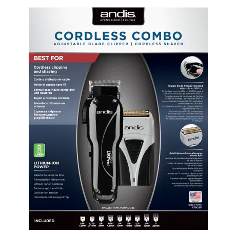 Andis Cordless Combo - Zdjęcie 2