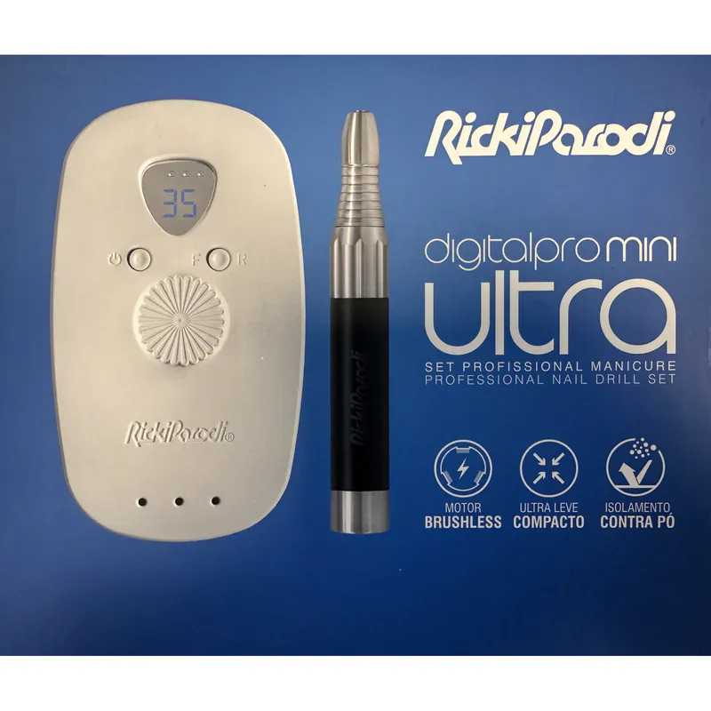 Elektryczna szlifierka do paznokci RICKI PARODI Digital Pro Mini Ultra - Zdjęcie 3