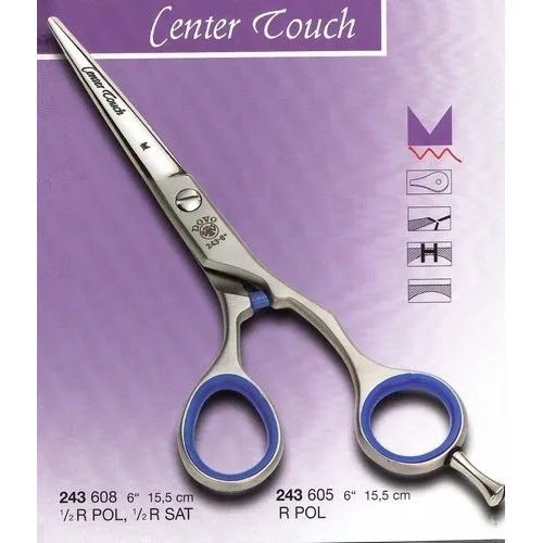 Nożyczki fryzjerskie DOVO 243 608 Center Touch - 6" - Zdjęcie 2